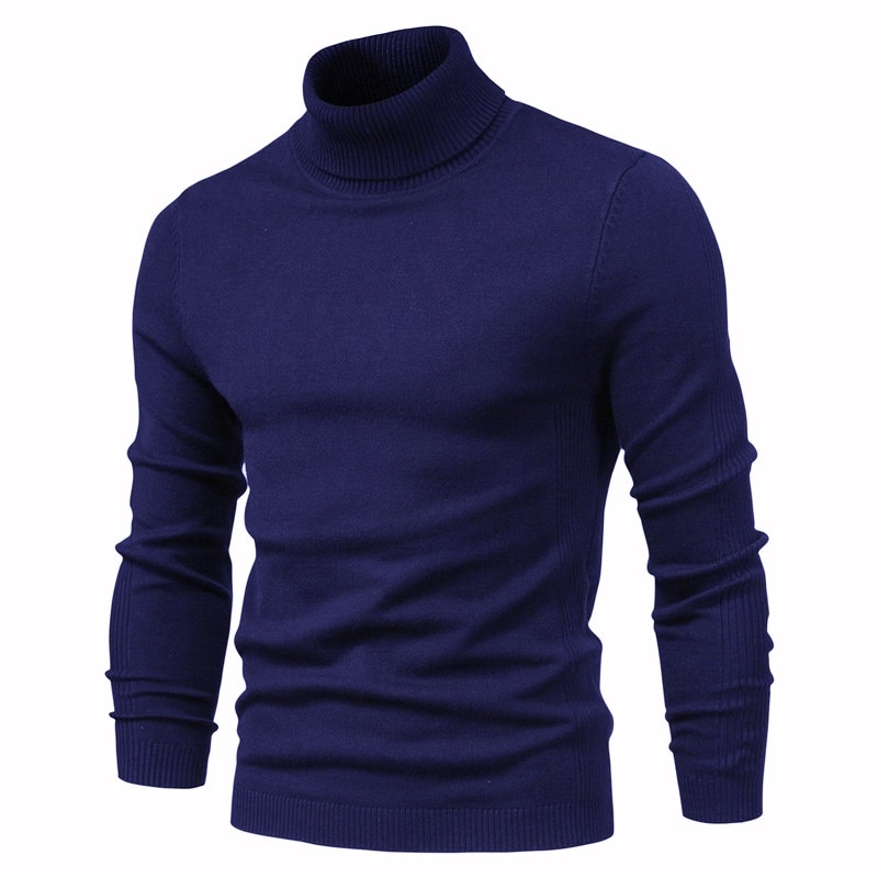 Men's Turtleneck Basic Sweater