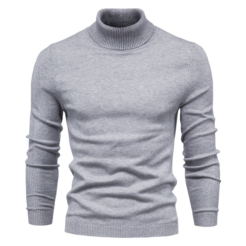 Men's Turtleneck Basic Sweater