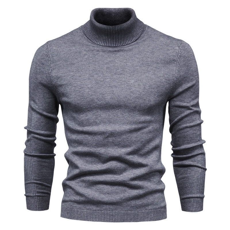 Men's Turtleneck Basic Sweater