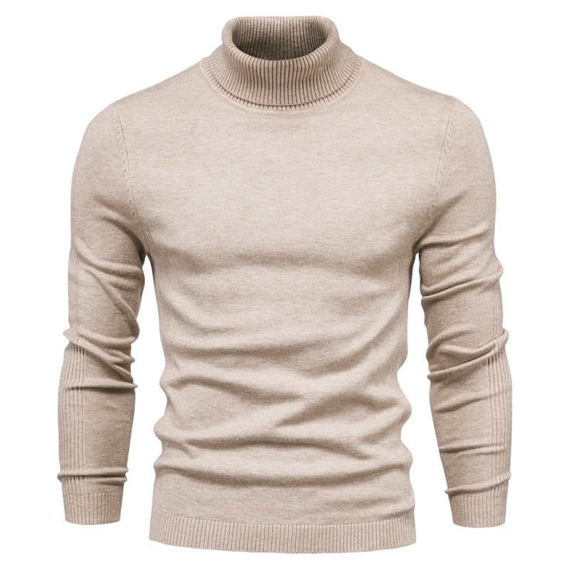 Men's Turtleneck Basic Sweater