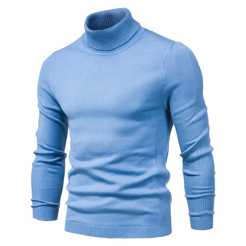 Men's Turtleneck Basic Sweater