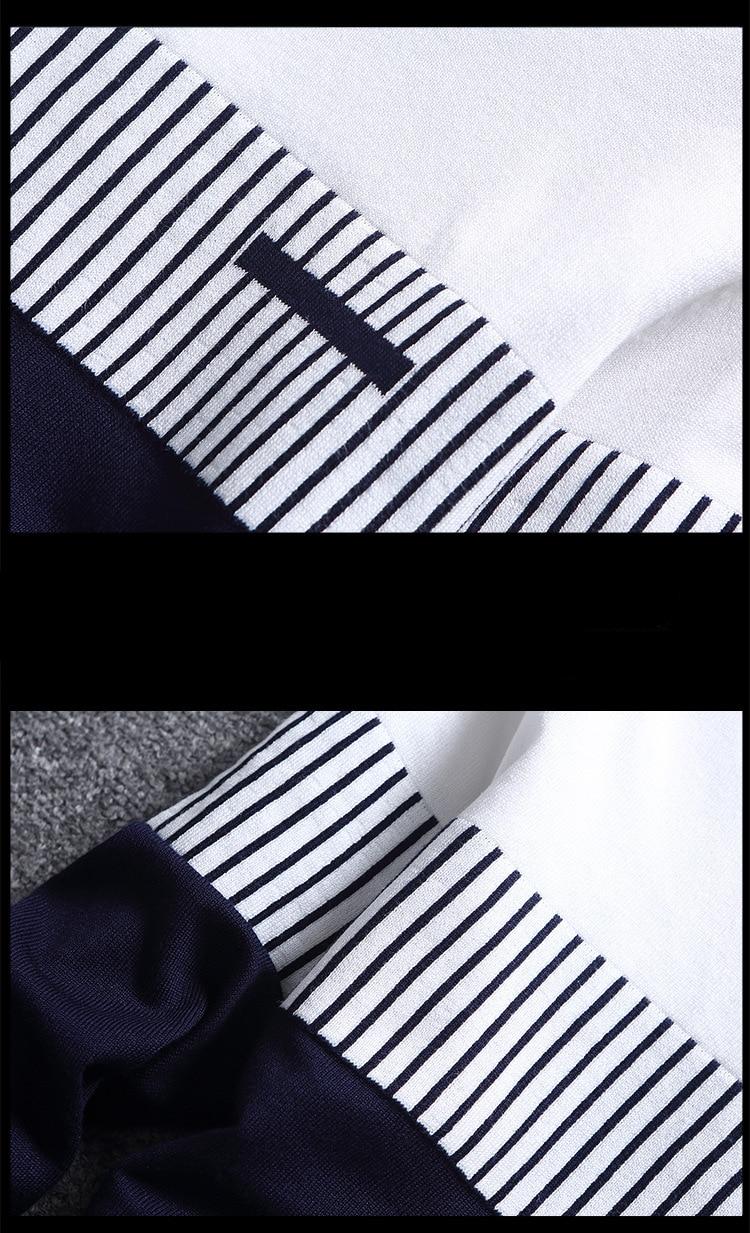 Men's Stripes Slim Fit Sweater