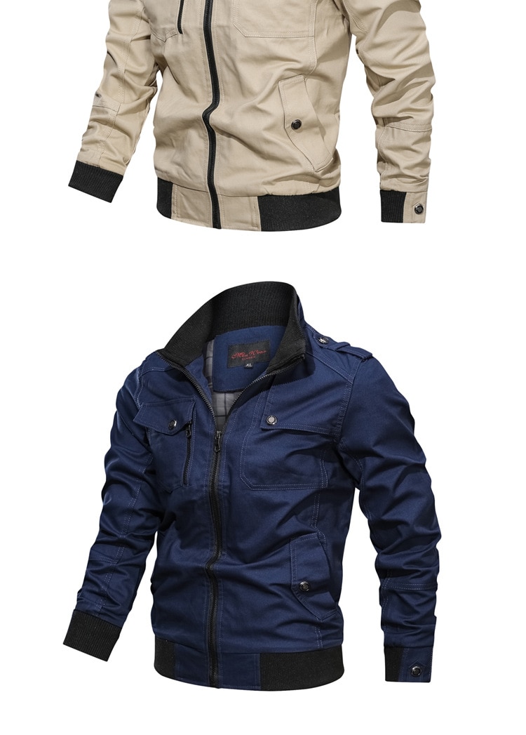 Men's Cotton Bomber Jacket