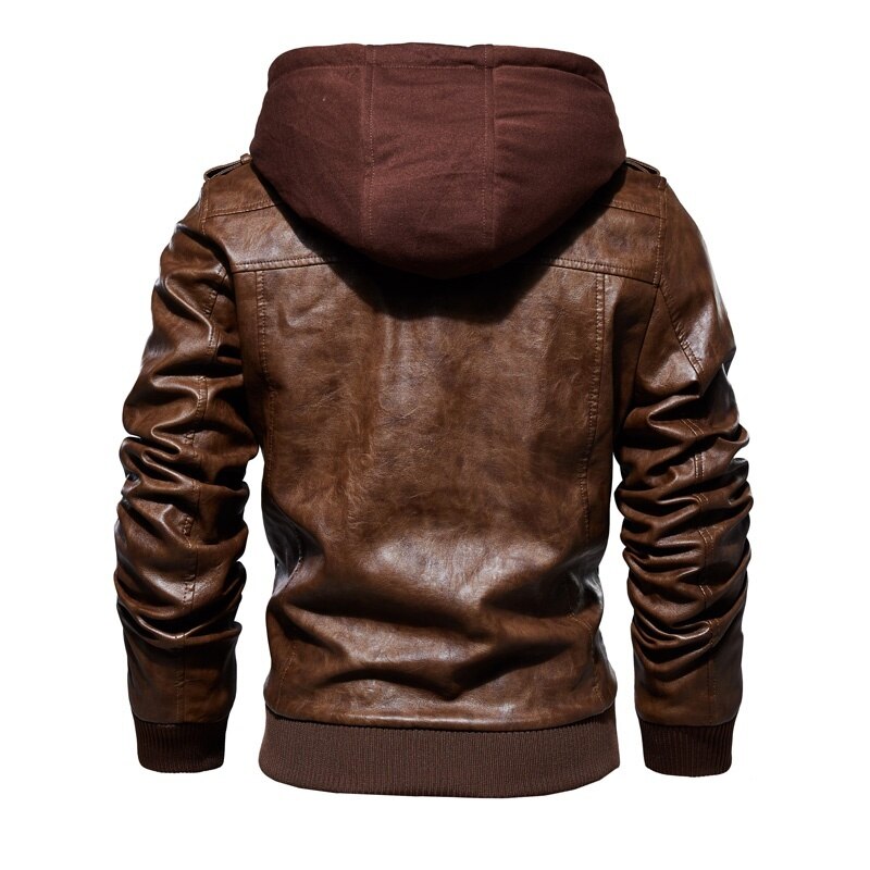 Men's Vintage Leather Bomber