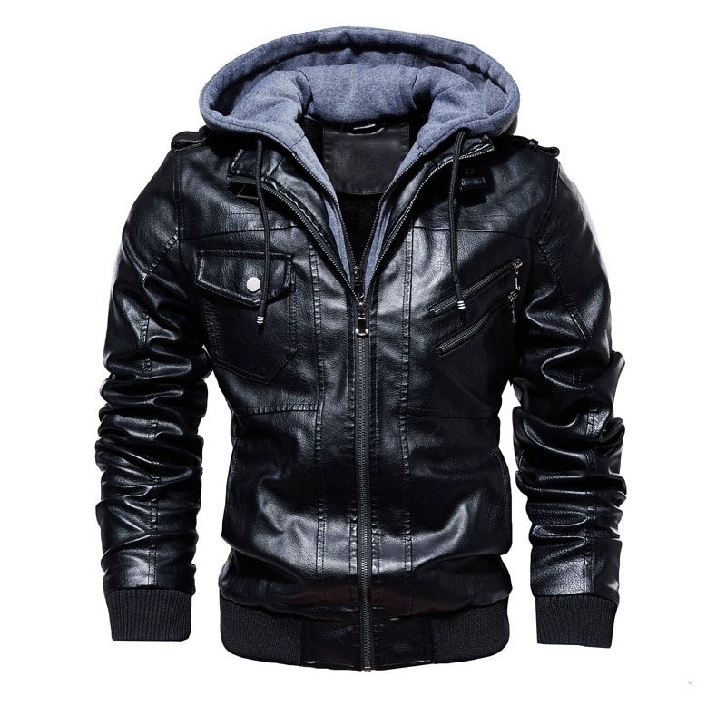 Men's Vintage Leather Bomber