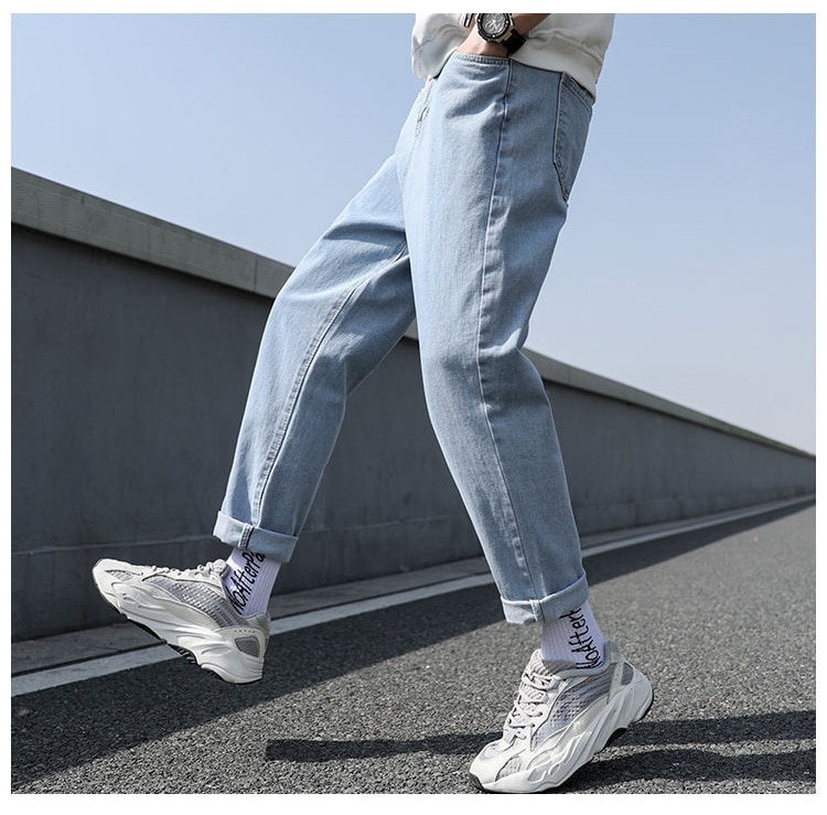 Men's Loose Simple Jeans